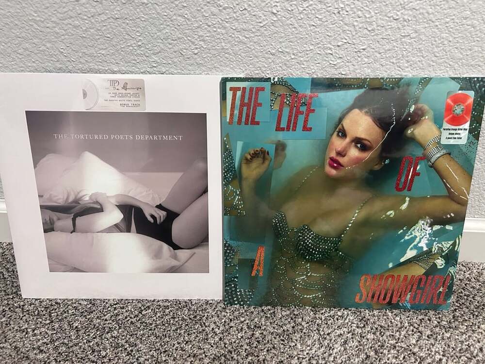 Taylor Swift The Tortured Poets Departmen/ Life of a showgirl Vinyl LP Unopened